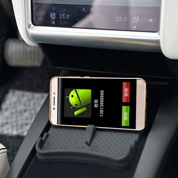 car central control mobile bracket pad multifunction silicone anti-slip phone holder for tesla model 3 x s accessories
car central control mobile bracket pad multifunction silicone anti-slip phone holder for tesla model 3 x s accessories