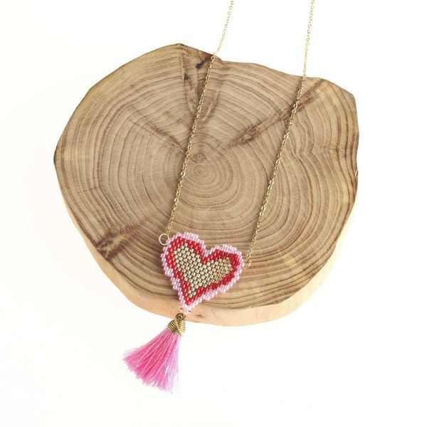 chains miyuki heart necklaces women pink collares de moda 2021 bohemian necklace choker gold chain jewelry joyeria, Silver
chains miyuki heart necklaces women pink collares de moda 2021 bohemian necklace choker gold chain jewelry joyeria, Silver
