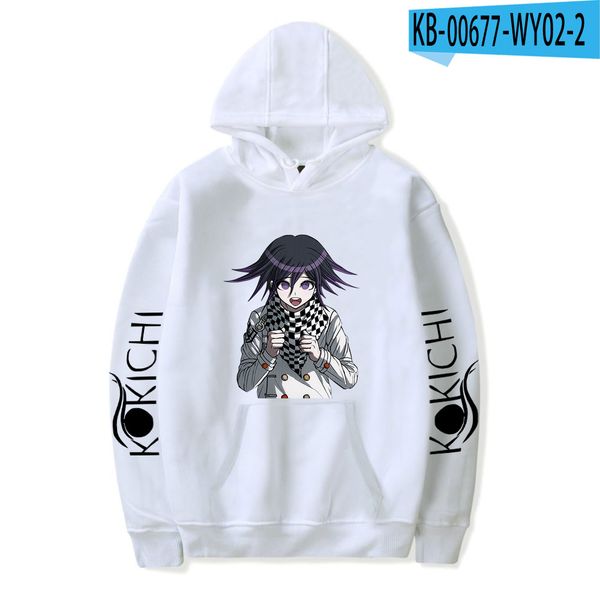 new fashion kokichi ouma hoodies sweatshirts men women 3d print pullover harajuku autumn winter hooded boy/girl danganronpa y0121, Black
new fashion kokichi ouma hoodies sweatshirts men women 3d print pullover harajuku autumn winter hooded boy/girl danganronpa y0121, Black