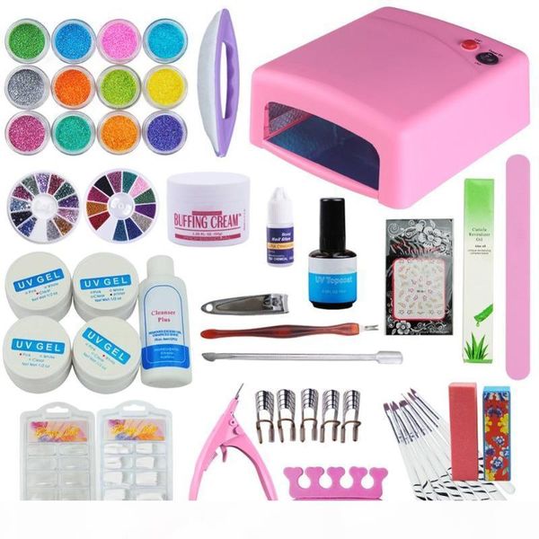 pro set for manicure tools set for manicure acrylic nail kit brush nail 36w uv lamp art
pro set for manicure tools set for manicure acrylic nail kit brush nail 36w uv lamp art