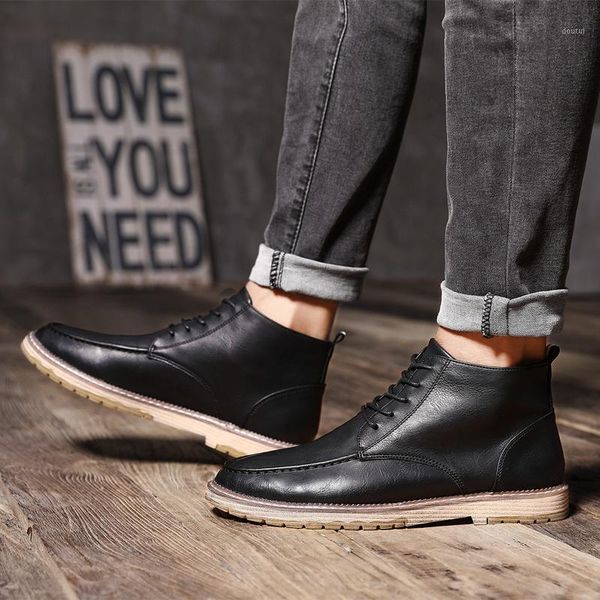 boots shoes men's leather winter cool motorcycle men ankle autumn oxfords snow work1, Black
boots shoes men's leather winter cool motorcycle men ankle autumn oxfords snow work1, Black