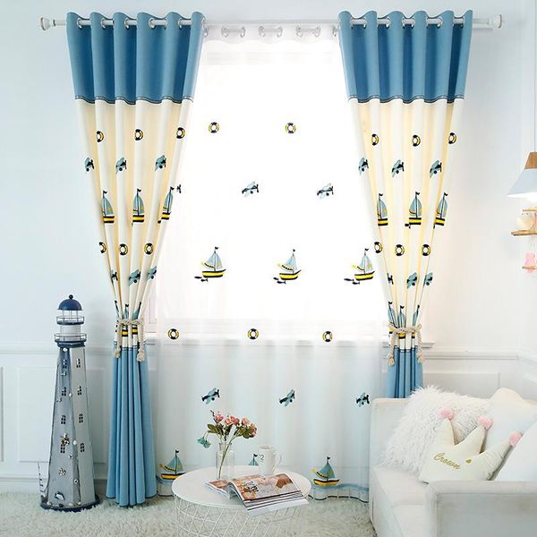 sail boat embroidered curtains for kids boy living room nautical vessel stitching designs retro voile darkening drapes curtain
sail boat embroidered curtains for kids boy living room nautical vessel stitching designs retro voile darkening drapes curtain