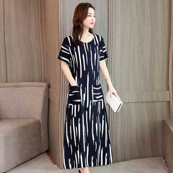 2021 new new women summer dresses casual print long dresses o-neck short sleeve vintage dress plus size vestidos ejcy, Black;gray
2021 new new women summer dresses casual print long dresses o-neck short sleeve vintage dress plus size vestidos ejcy, Black;gray