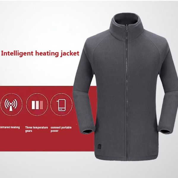 outdoor t-shirts usb heated jacket men thermal vest for and women couples coat fleece inner liner coldproof carbon fiber far infrared warm, Gray;blue
outdoor t-shirts usb heated jacket men thermal vest for and women couples coat fleece inner liner coldproof carbon fiber far infrared warm, Gray;blue