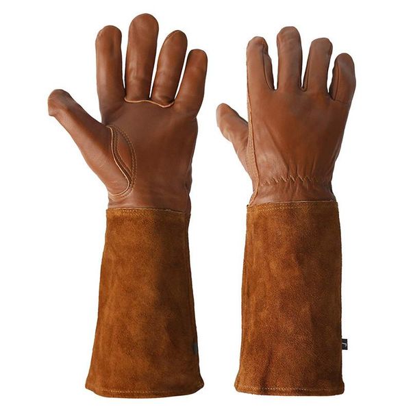 long goatskin leather gardening gloves florist flower shop thorn proof gauntlet gardener pruning heavy duty work gear g9
long goatskin leather gardening gloves florist flower shop thorn proof gauntlet gardener pruning heavy duty work gear g9