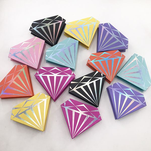 custom eyelash packaging box holographic line diamond case for natural 3d mink eyelashes empty eye lash box
custom eyelash packaging box holographic line diamond case for natural 3d mink eyelashes empty eye lash box