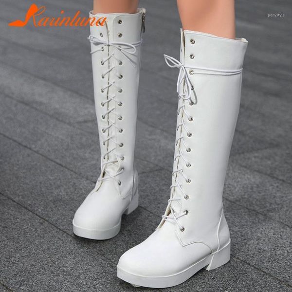 boots plus size 34-43 leisure shoes women 2021 arrivals white black knee high riding cross-tied round toe low heels1
boots plus size 34-43 leisure shoes women 2021 arrivals white black knee high riding cross-tied round toe low heels1