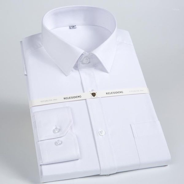 men's slim-fit wrinkle-solid twill dress shirt long sleeve with breast pocket formal business white work shirts1, White;black
men's slim-fit wrinkle-solid twill dress shirt long sleeve with breast pocket formal business white work shirts1, White;black