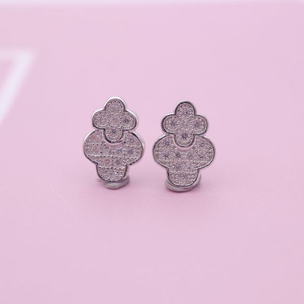 hengsheng s925 silver cross-border one product dropshipping clover fashion korean style simple stud earrings womens earrings, Golden
hengsheng s925 silver cross-border one product dropshipping clover fashion korean style simple stud earrings womens earrings, Golden