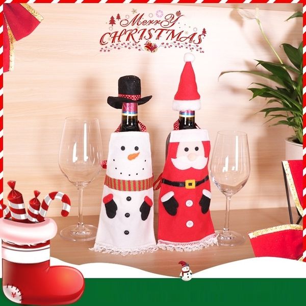pmcop new red and white non-woven red cover bag snowman cover christmas decorations bottle the elderly bottle wine non-woven cap wine for yc
pmcop new red and white non-woven red cover bag snowman cover christmas decorations bottle the elderly bottle wine non-woven cap wine for yc