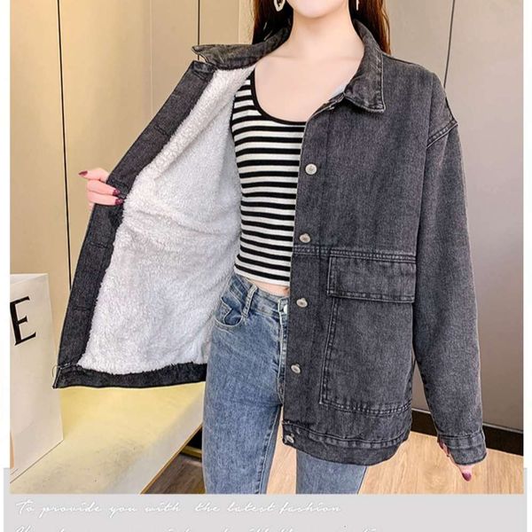 loose korean bf long sleeve denim women's new black versatile jacket in spring and autumn 2020, Black;brown
loose korean bf long sleeve denim women's new black versatile jacket in spring and autumn 2020, Black;brown
