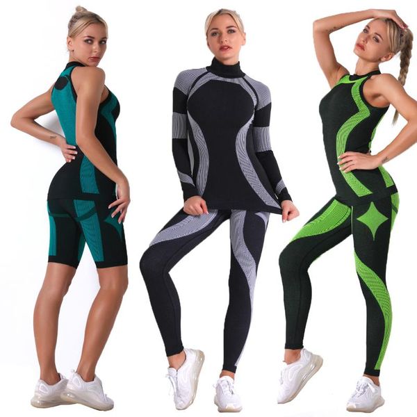 yoga outfits 2021 women workout set seamless sportwear tracksuit gym sport clothing fitness suit sports pants leggings, White;red
yoga outfits 2021 women workout set seamless sportwear tracksuit gym sport clothing fitness suit sports pants leggings, White;red
