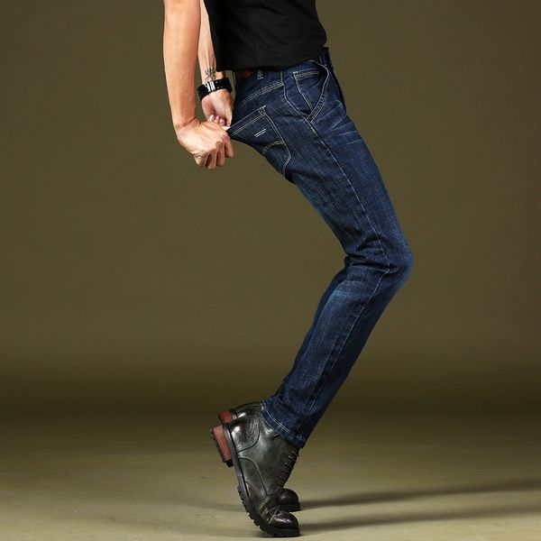 and jeans slim fit elastic leg pants men's korean fashion brand elastic jeans men's business 2020 xppqc, Blue
and jeans slim fit elastic leg pants men's korean fashion brand elastic jeans men's business 2020 xppqc, Blue