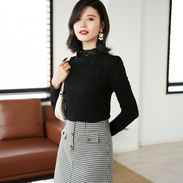 oqley new autumn 2020 long sleeve stand check small collar temperament zy3835 korean t-shirt fashion t-shirt underpantsunderpants bottom coa, White
oqley new autumn 2020 long sleeve stand check small collar temperament zy3835 korean t-shirt fashion t-shirt underpantsunderpants bottom coa, White