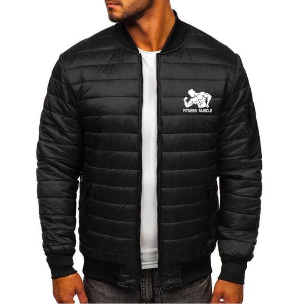 winter keep warm jacket cotton thick coat fitness muscle brand printed cotton thick zipper cardigan jackets men light coats, Black;red
winter keep warm jacket cotton thick coat fitness muscle brand printed cotton thick zipper cardigan jackets men light coats, Black;red