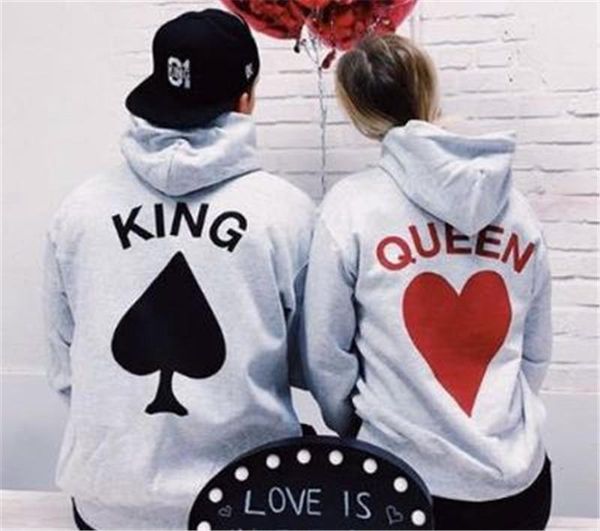 king queen womens love hoodies fashion trend letter pattern long sleeve pullover hooded sweatshirts designer new couple loose casual hoodies, Black
king queen womens love hoodies fashion trend letter pattern long sleeve pullover hooded sweatshirts designer new couple loose casual hoodies, Black