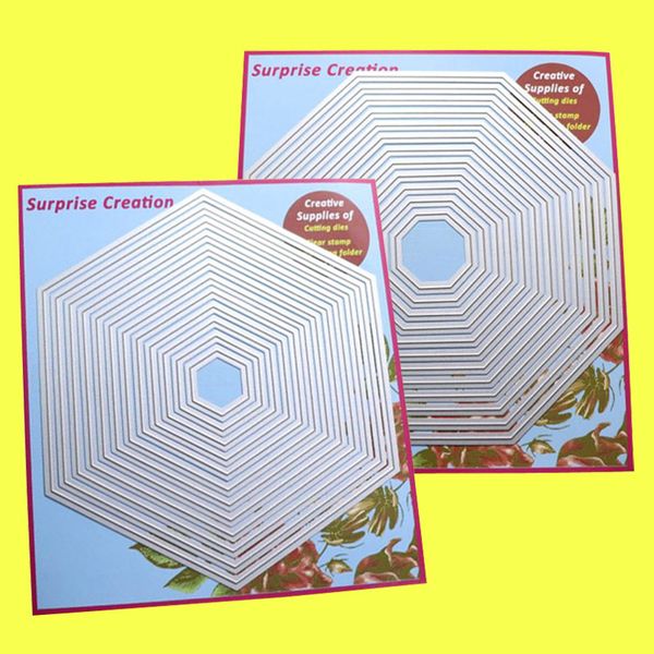 2-set large cutting dies plain hexagon & octagon cardmaking scrapbooking paper craft diy metal stencil surprise creation dies 1019
2-set large cutting dies plain hexagon & octagon cardmaking scrapbooking paper craft diy metal stencil surprise creation dies 1019