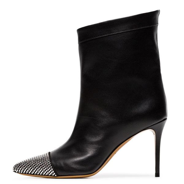 lucky2020 diamond black pointed high heel short ankle boots large size autumn fashion women's shoes
lucky2020 diamond black pointed high heel short ankle boots large size autumn fashion women's shoes