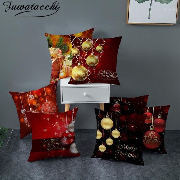 fuwatacchi red black background cushion covers new christmas bell gift decorative pillows covers for home sofa throw pillowcases1
fuwatacchi red black background cushion covers new christmas bell gift decorative pillows covers for home sofa throw pillowcases1