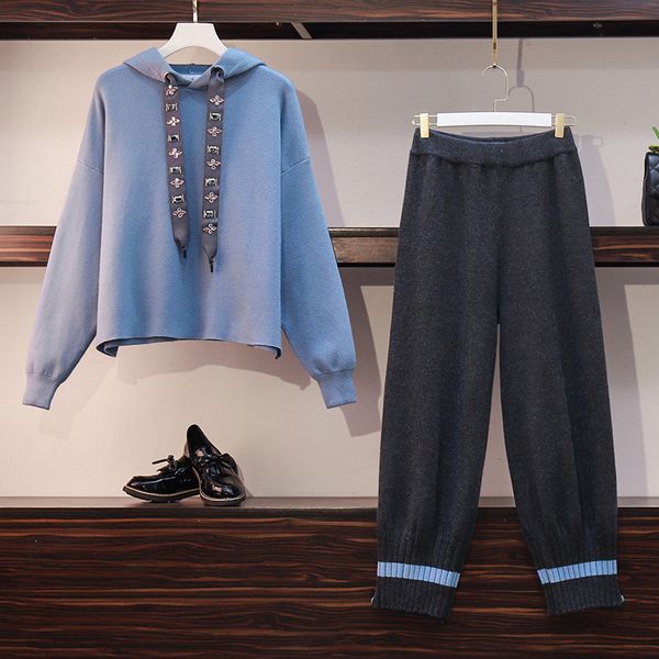 knitted sweater 2 piece set women outfits long sleeve hoodies and wide leg pant suits tracksuit knit casual female clothing 201008, White
knitted sweater 2 piece set women outfits long sleeve hoodies and wide leg pant suits tracksuit knit casual female clothing 201008, White