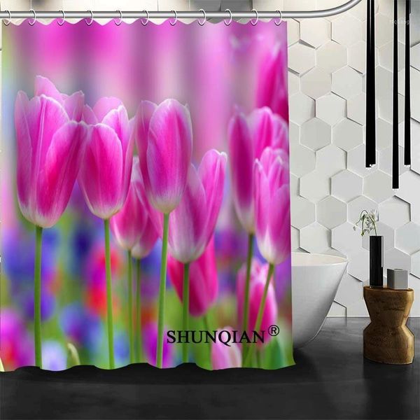 custom tulips shower curtain bathroom accessories polyester fabric curtain with holes1
custom tulips shower curtain bathroom accessories polyester fabric curtain with holes1