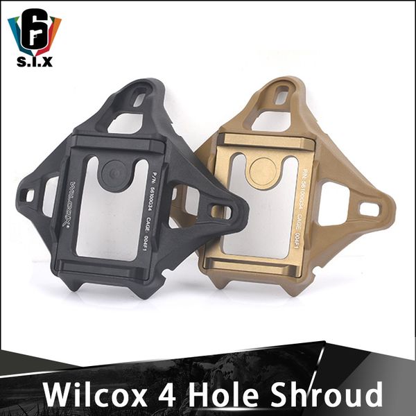 cqc aluminium nvg monture wilcox style 4 trous carénage adaptateur casque tactique airsoft casque militaire
cqc aluminium nvg monture wilcox style 4 trous carénage adaptateur casque tactique airsoft casque militaire