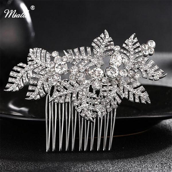 miallo fashion leaves hair combs wedding hair accessories bridesmaids gift bridal head jewelry hairstylist hairpieces for women, Golden;silver
miallo fashion leaves hair combs wedding hair accessories bridesmaids gift bridal head jewelry hairstylist hairpieces for women, Golden;silver