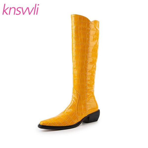 boots stone pattern sewing knee high women chunky heels knight winter runway shoes woman zapatillas mujer, Black
boots stone pattern sewing knee high women chunky heels knight winter runway shoes woman zapatillas mujer, Black