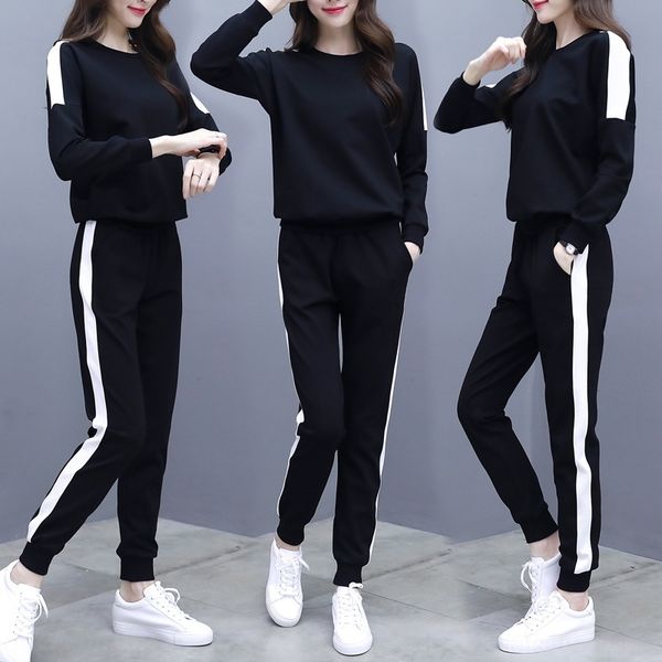 w6abb spring and thin leisure sports suit women spring and autumn new running fashion students loose show summer korean clothes two piece se, Gray
w6abb spring and thin leisure sports suit women spring and autumn new running fashion students loose show summer korean clothes two piece se, Gray