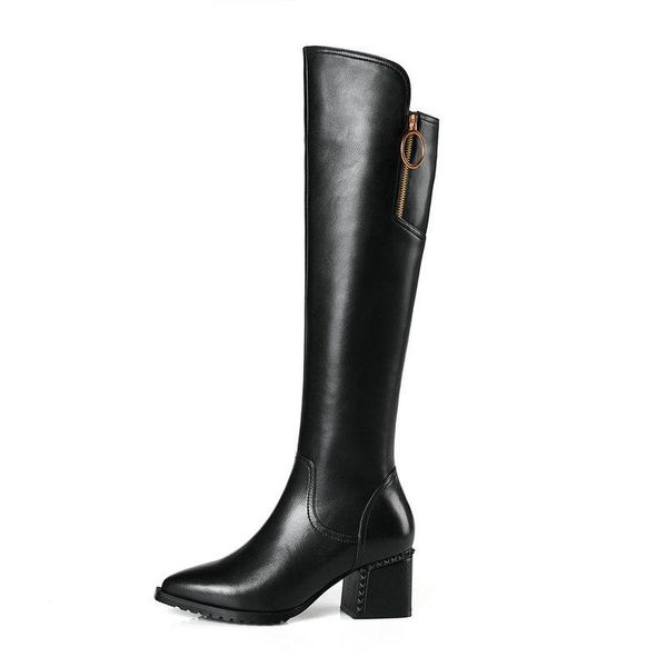 boots western women knee high cowboy fashion pointed toe sewing shoes female heels thick ladies autumn, Black
boots western women knee high cowboy fashion pointed toe sewing shoes female heels thick ladies autumn, Black