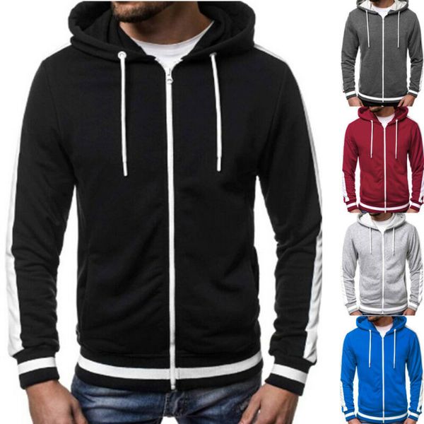 men autumn pullover hoodie brushed fleece warm sweatshirt hooded zipper coat outwear plain m-3xl kg-422, Black
men autumn pullover hoodie brushed fleece warm sweatshirt hooded zipper coat outwear plain m-3xl kg-422, Black