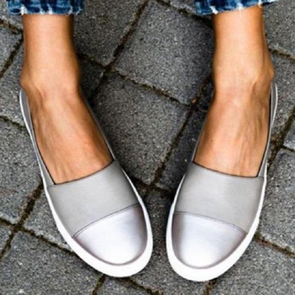 new spring pu leather flats women shoes round toe slip on ladies loafers fashion platform comfortable female shoes plus size, Black 
new spring pu leather flats women shoes round toe slip on ladies loafers fashion platform comfortable female shoes plus size, Black