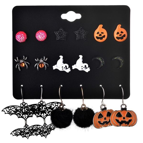 новые серьги рождество хэллоуин set женщины bat stud тыква лампы паутина skeleton призрачные крест кулон уха коты оптовая ювелирные 9
новые серьги рождество хэллоуин set женщины bat stud тыква лампы паутина skeleton призрачные крест кулон уха коты оптовая ювелирные 9