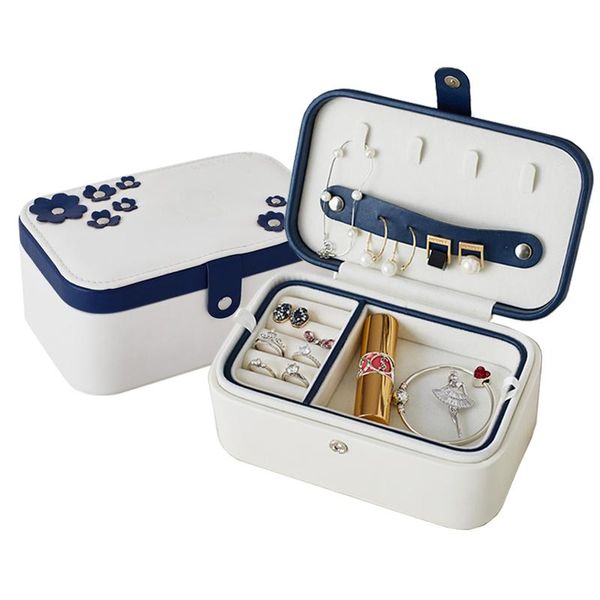 lady jewelry storage organizer case portable travel ring necklace earring gift display pu leather jewellery box, Pink;blue
lady jewelry storage organizer case portable travel ring necklace earring gift display pu leather jewellery box, Pink;blue