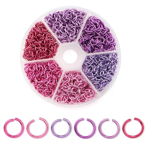6mm colorful aluminum open jump rings split rings connectors for necklace bracelet diy jewelry making accessories 108 jllyni, Black;white
6mm colorful aluminum open jump rings split rings connectors for necklace bracelet diy jewelry making accessories 108 jllyni, Black;white