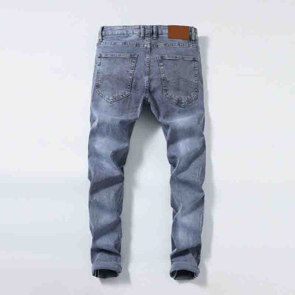 mens jeans england style men slim jeans trousers casual men retro solid color jean fashion new washed straight pants, Blue
mens jeans england style men slim jeans trousers casual men retro solid color jean fashion new washed straight pants, Blue