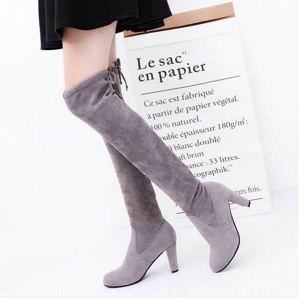 woman thigh high long boots women suede over the knee bootswomen's high heels female shoes autumn winter ladies pumps plus size1, Black
woman thigh high long boots women suede over the knee bootswomen's high heels female shoes autumn winter ladies pumps plus size1, Black