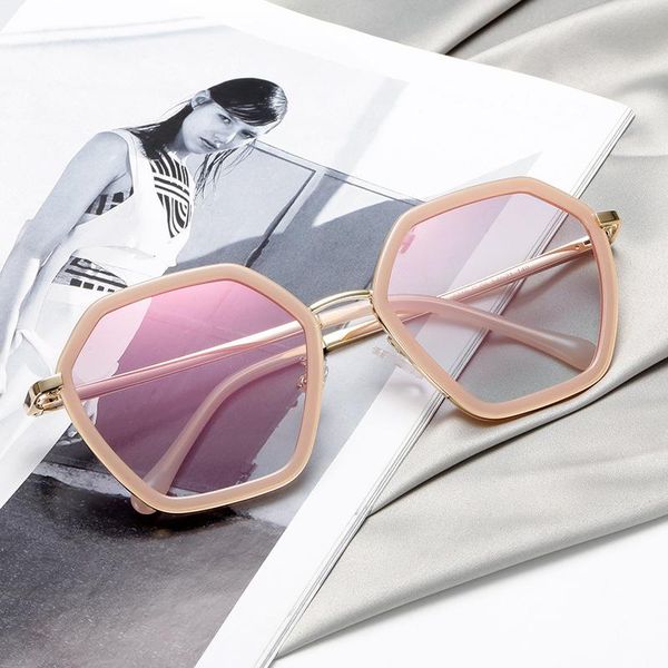 vintage polarized sunglasses women 2020 brand designer polygon sun glasses retro pink sunglass shades for women uv400 oculos, White;black
vintage polarized sunglasses women 2020 brand designer polygon sun glasses retro pink sunglass shades for women uv400 oculos, White;black