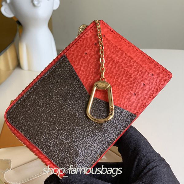 women zippy wallets credit card holder coin purse pouch lu classic printing canvas genuine leather key chain purses 7a quality wallet, Brown;gray
women zippy wallets credit card holder coin purse pouch lu classic printing canvas genuine leather key chain purses 7a quality wallet, Brown;gray