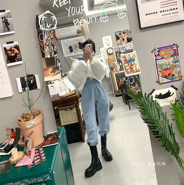 vipkorean version of autumn winter 2020 new loose plush pants and sweater two piece leisure sportswear suit for women fashion, Gray
vipkorean version of autumn winter 2020 new loose plush pants and sweater two piece leisure sportswear suit for women fashion, Gray