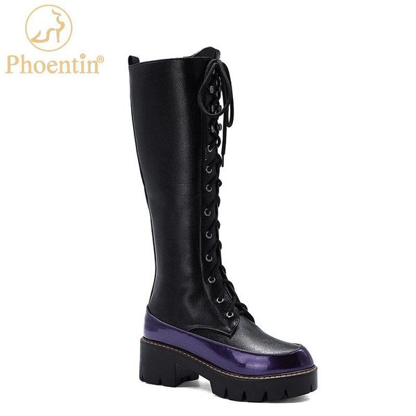 boots phoentin winter knee high platform casual for women cross strap fashion shoes warm long zip boot plus size 34-43 ft1293, Black
boots phoentin winter knee high platform casual for women cross strap fashion shoes warm long zip boot plus size 34-43 ft1293, Black