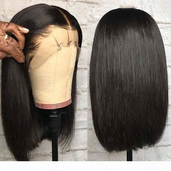 human hair lace front wigs brazilian hair wigs 150% density yaki bob with natural hairline preplucked bleached knots, Black;brown
human hair lace front wigs brazilian hair wigs 150% density yaki bob with natural hairline preplucked bleached knots, Black;brown