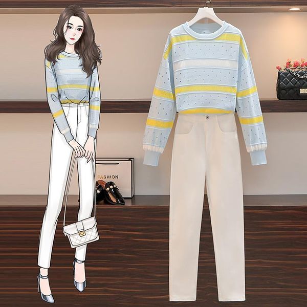 women's tracksuits women 2021 autumn winter fashion casual two piece sets outfits female long sleeve striped and pants suits elegant b, Gray
women's tracksuits women 2021 autumn winter fashion casual two piece sets outfits female long sleeve striped and pants suits elegant b, Gray
