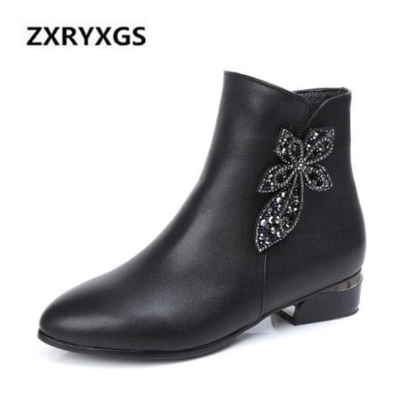boots 2021 spring black cowhide leather large size fashion rhinestone women non-slip comfort plus velvet ankle
boots 2021 spring black cowhide leather large size fashion rhinestone women non-slip comfort plus velvet ankle