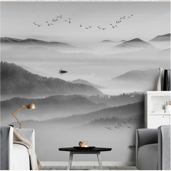 p wall murals wallpaper new chinese style abstract black and white landscape scenery wallpapers boat flying bird background wall
p wall murals wallpaper new chinese style abstract black and white landscape scenery wallpapers boat flying bird background wall