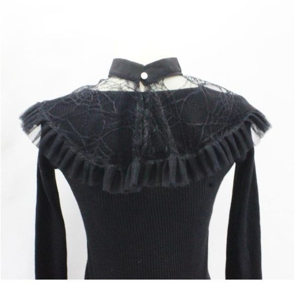 spider web style fake collar net mesh ruffles lace detachable necklace choker y5gc sp jllzai, Blue;red
spider web style fake collar net mesh ruffles lace detachable necklace choker y5gc sp jllzai, Blue;red