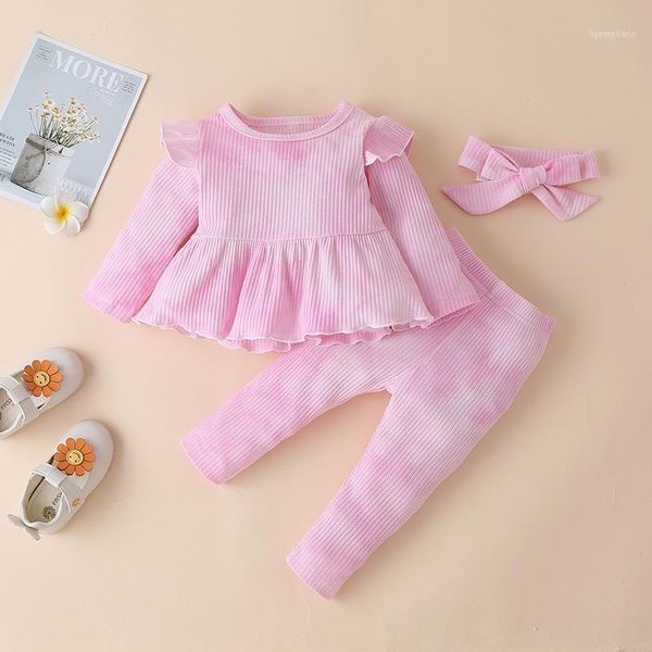newborn baby girls long sleeve rainbow tie-dye ruffle +pants set outfits toddler kids winter clothes outfits sets1, White
newborn baby girls long sleeve rainbow tie-dye ruffle +pants set outfits toddler kids winter clothes outfits sets1, White