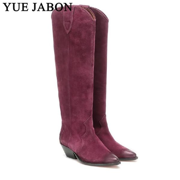 boots black pointed toe genuine suede leather knee high women chunky heel knight motorcycle zapatos de mujer
boots black pointed toe genuine suede leather knee high women chunky heel knight motorcycle zapatos de mujer