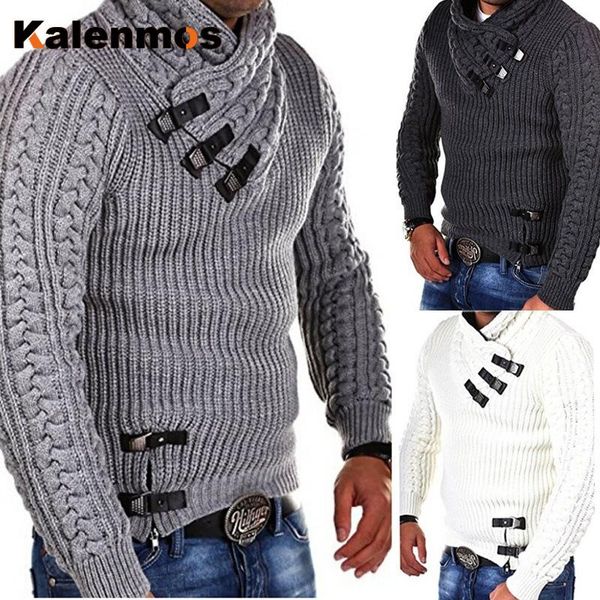 men's sweaters sweater men pullovers patchwork thick autumn winter fall casual long sleeve turtleneck knitted streetwear clothing, White;black
men's sweaters sweater men pullovers patchwork thick autumn winter fall casual long sleeve turtleneck knitted streetwear clothing, White;black