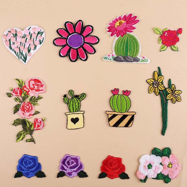 flower cactus embroidery patch heat transfers iron sew on patches for diy t-shirt clothes stickers decorative applique 47219
flower cactus embroidery patch heat transfers iron sew on patches for diy t-shirt clothes stickers decorative applique 47219